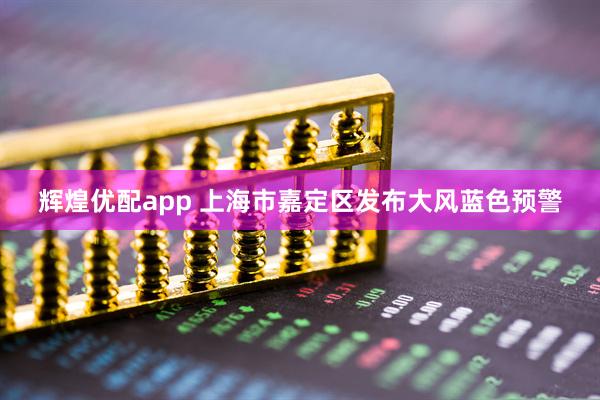 辉煌优配app 上海市嘉定区发布大风蓝色预警